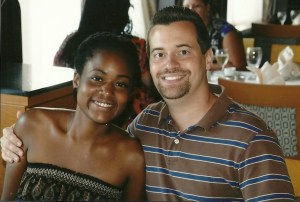 My wife, Jasmine, and I (August 2012)