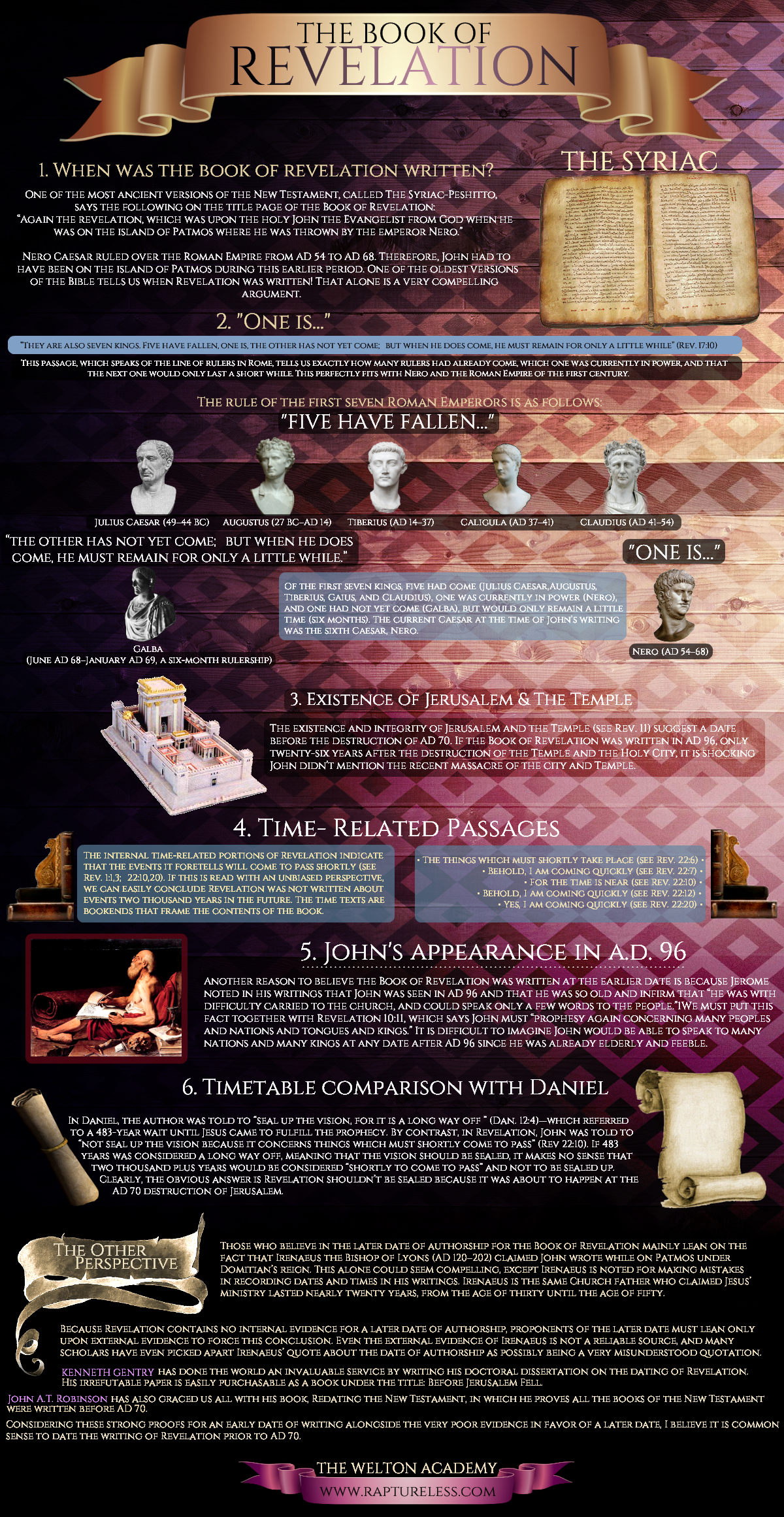 John Hagee Revelation Timeline Chart